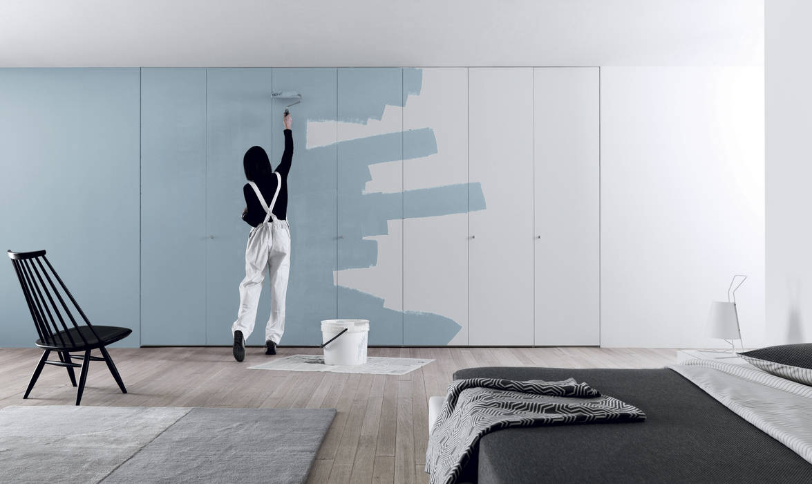 Moderne schlafzimmer bilder: novamobili kleiderschrank intono ...