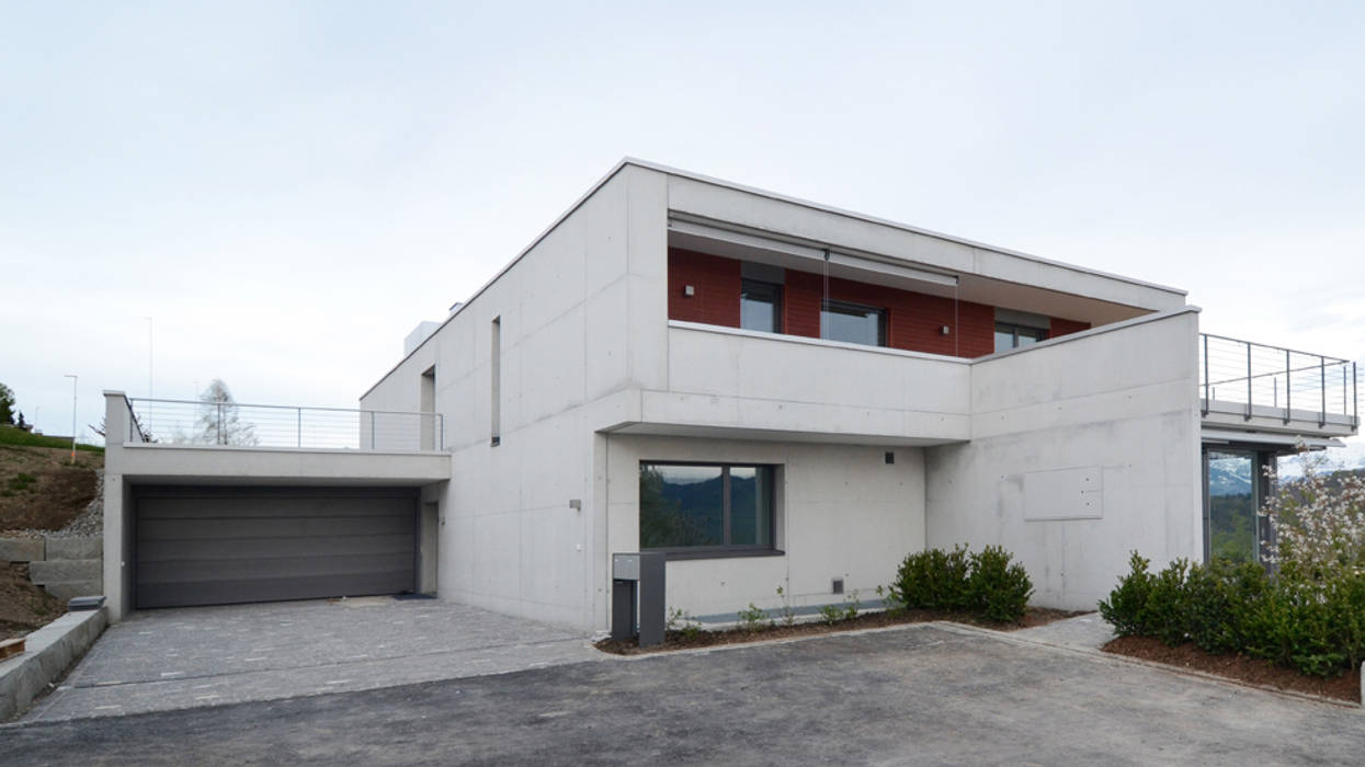 Einfamilienhaus sonnhaldenstrasse schmerikon moderne häuser von fröhlich architektur ag