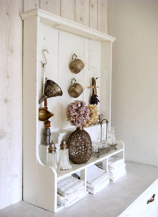 Klassische küche bilder: historisches wandbord tassenbord um 1890 ... Küche weiß shabby