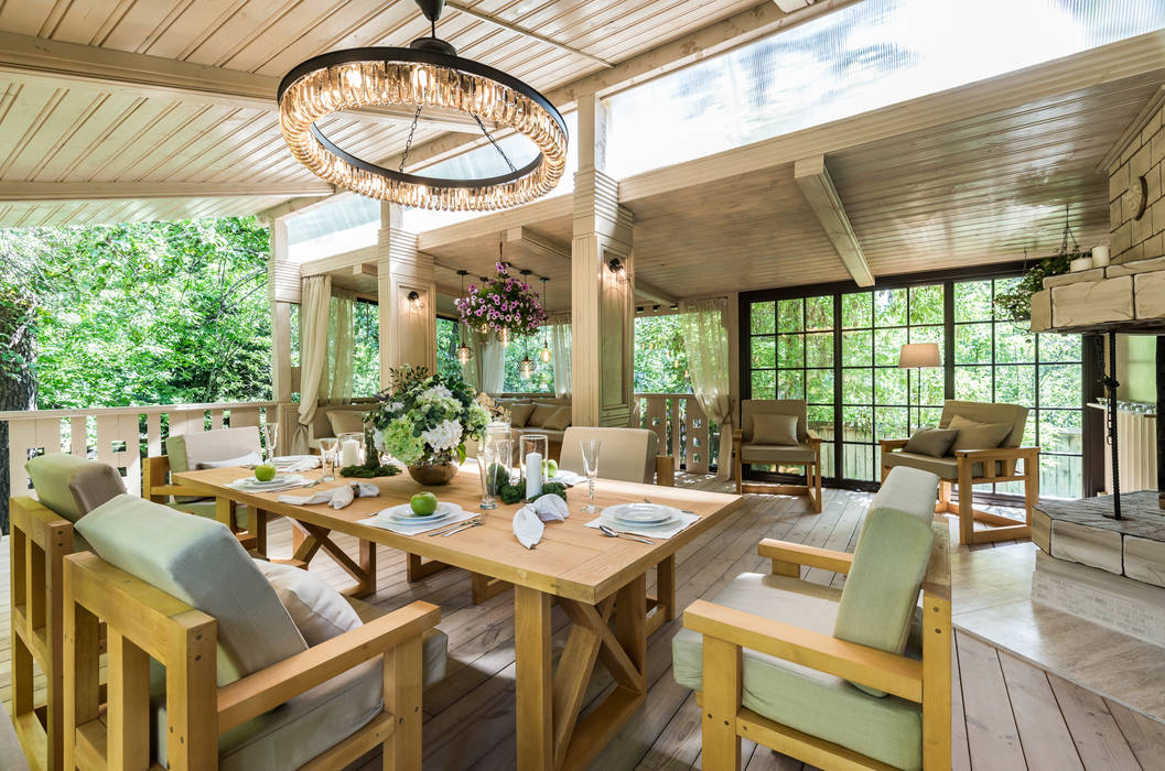 ЛетнЯЯ веранда by tony house interior design & decoration ho.