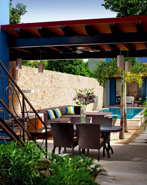 25 terrazas modernas y abiertas al jardín que te van a encantar