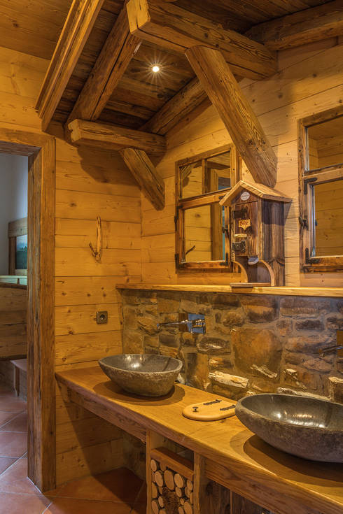 8 rustikale Badezimmer mit dem gewissen Etwas