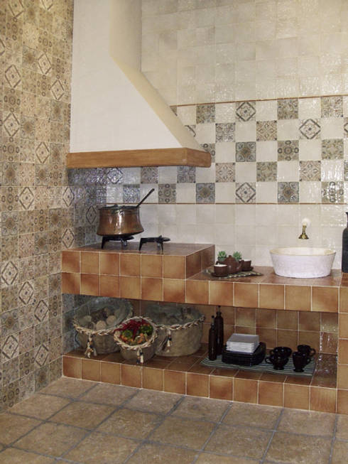 12 ideas para revestir tu cocina con baldosa rústica ¡quedará preciosa!