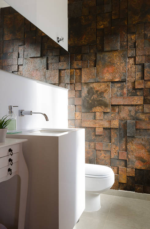 10 lindos revestimientos para baños pequeños y grandes