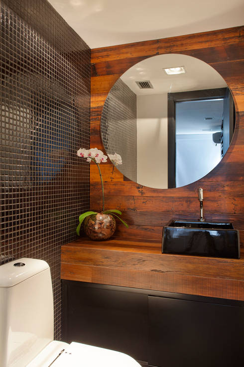 Kleine Badezimmer, die beigeistern