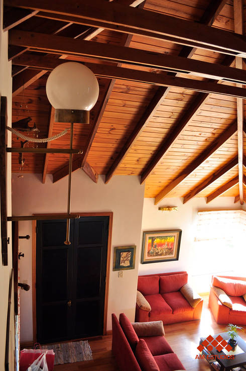 El encanto rústico de los techos de madera