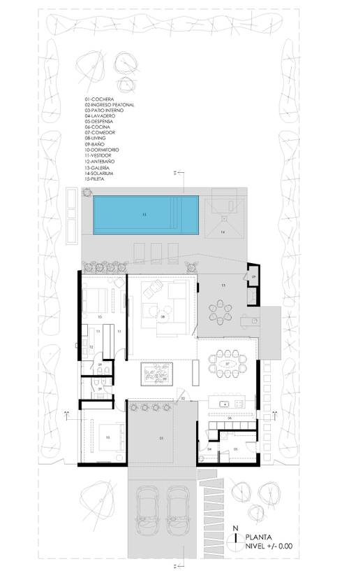 5 casas modernas ¡con los planos para que saques ideas!