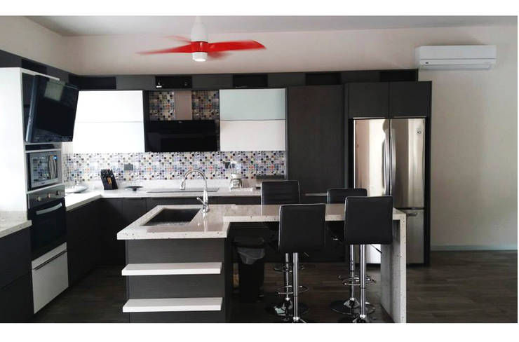 15 Revestimientos modernos para las paredes de tu cocina