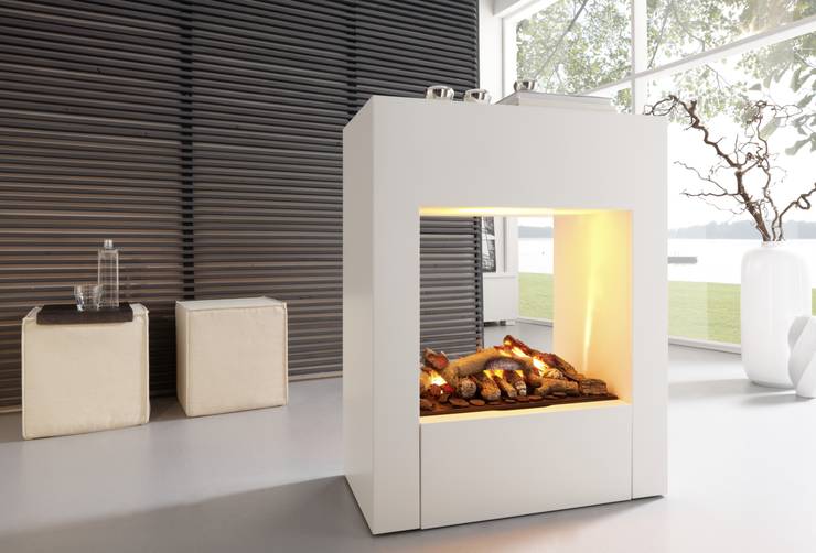 Moderne kamine Wohnzimmer kamin design