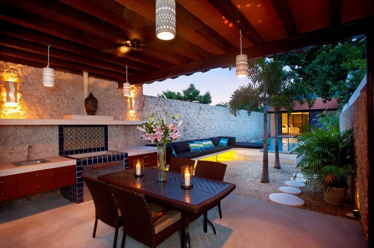 5 terrazas con piscina, comedor y barbacoa ¡fantásticas!