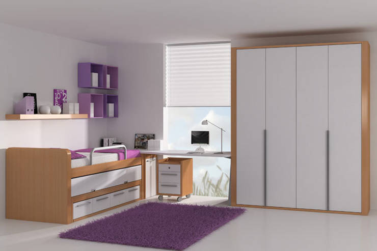 Mobiliario juvenil de Sofás Camas Cruces | homify