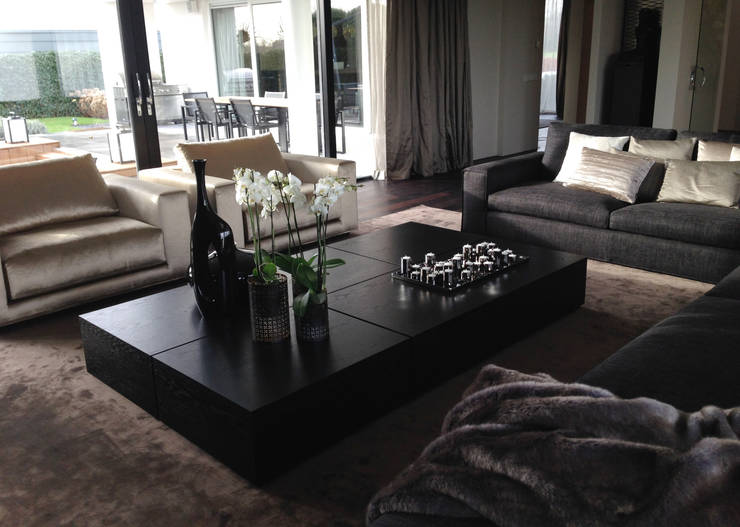 Luxe interieur inrichting: woonkamer inrichten tips verlichting. Interieur klassiek woonkamer