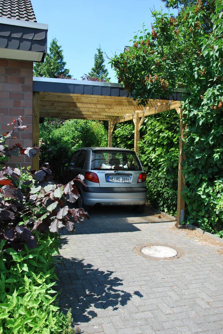 Carport Discount Günstige Holzcarports Als Bausatz