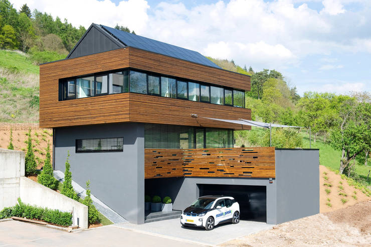 ökologisches massivholzhaus moderne häuser von massive passive