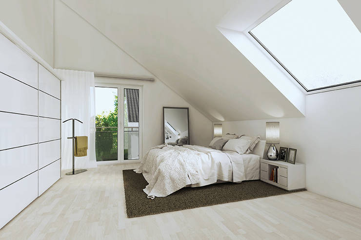 10 ausgefallene ideen fürs wohnen unterm dach Schlafzimmer unterm dach
