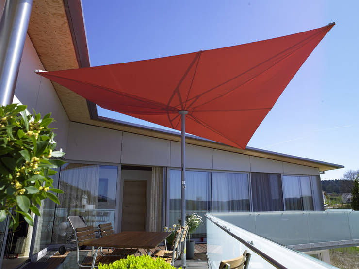 9 coole Sonnenschirme für Garten, Balkon und Terrasse