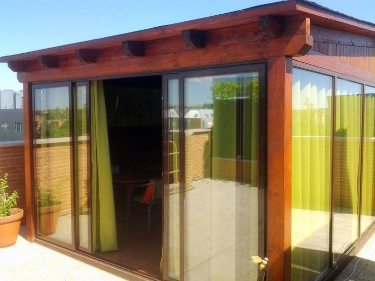 Cenadores de madera para jardin de Exteriores De Madera | homify