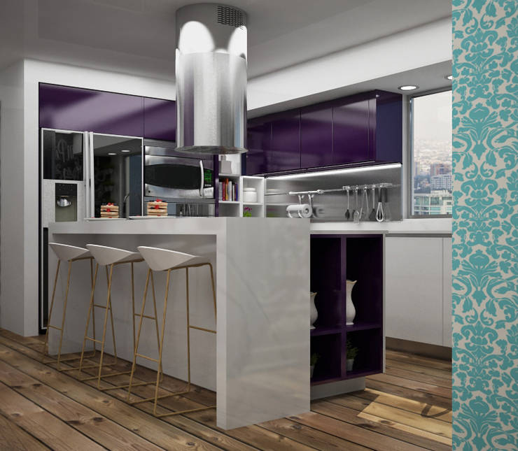 12 cocinas modernas donde la campana extractora es la protagonista