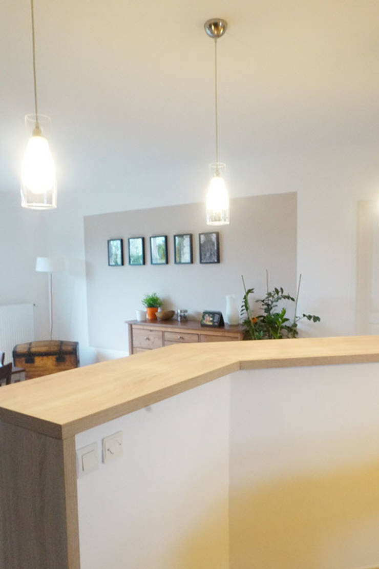 Décoration et relooking d'une cuisine avec verrière intérieure par ...
