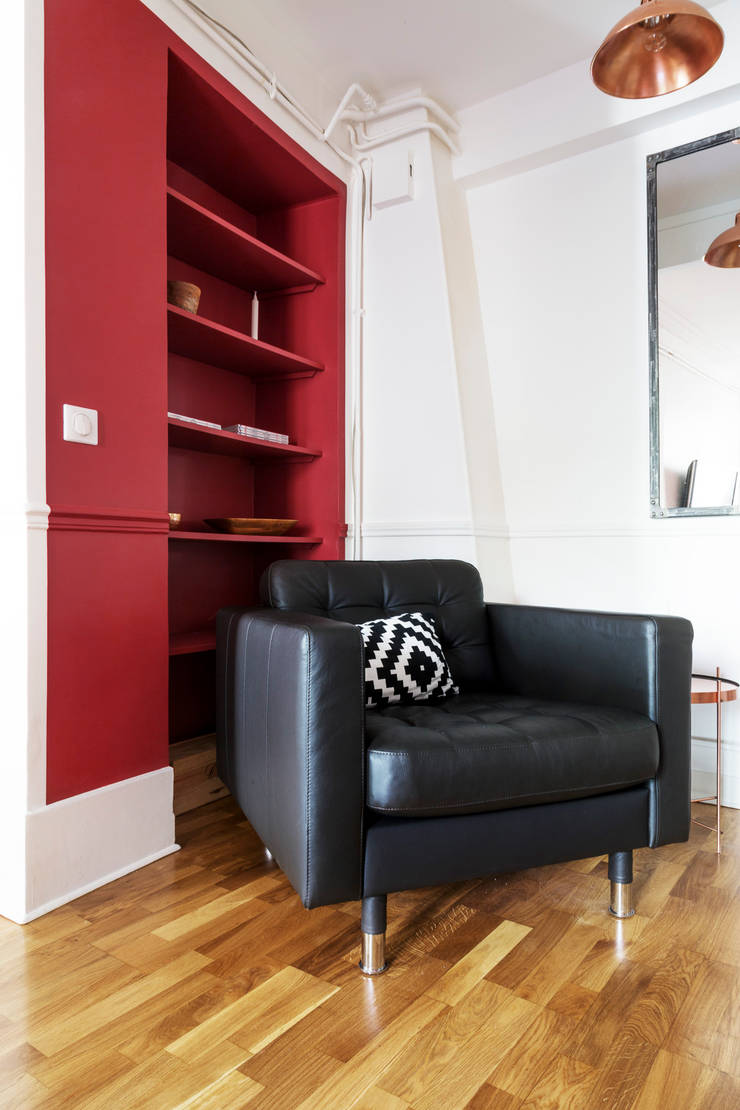 Appartement industriel chic & moderne 55m2 75010 paris par espaces ...