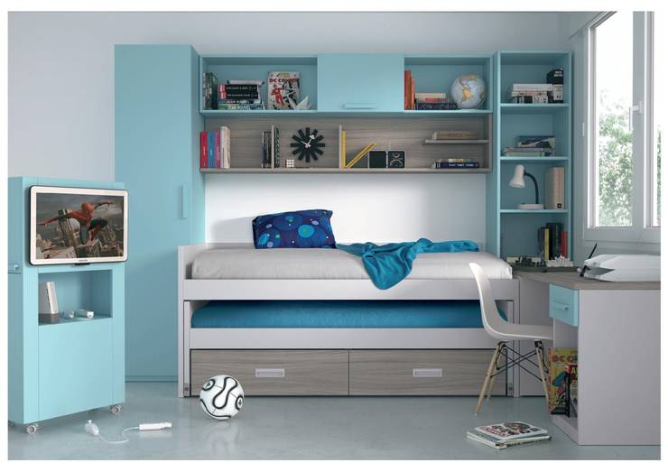 Almacenamiento extra: Cama nido con cajones