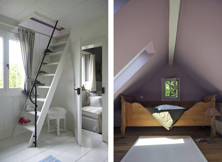 Riegelhaus in hirzel von dr. schmitz riol planungsgesellschaft mbh ... Schlafzimmer unterm dach