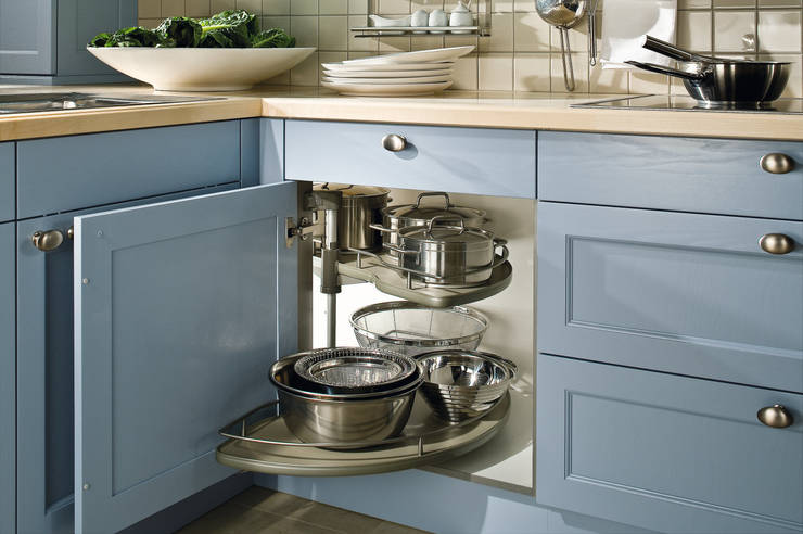 Töpfe und Pfannen übersichtlich aufbewahren