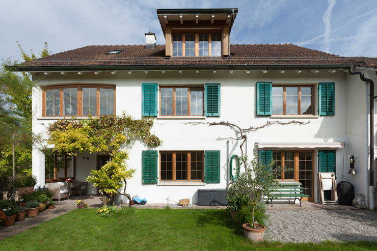 Gartenfassade moderne häuser von von mann architektur gmbh