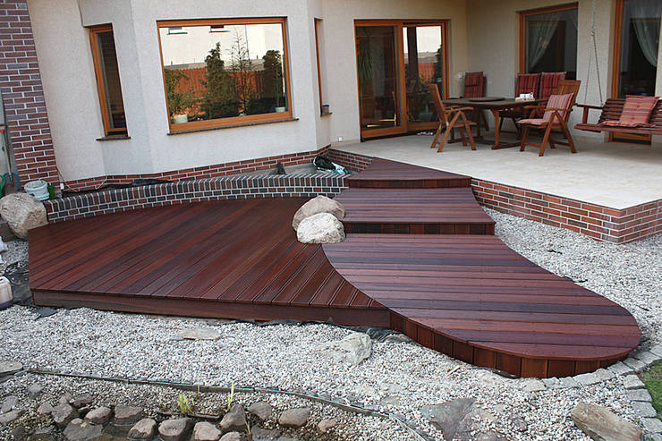 ¿Cómo instalar un piso de madera en la terraza?