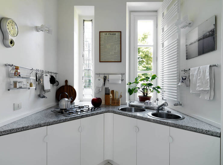 6 muebles esquineros perfectos para ganar espacio en la cocina