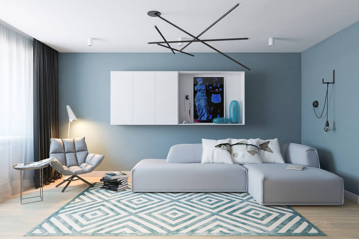 Die farbgestaltung im wohnzimmer und was sie bewirken kann