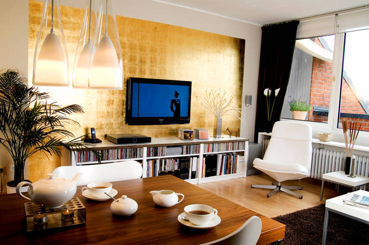 Das wohnzimmer in braun gestalten und zeitlos im trend bleiben