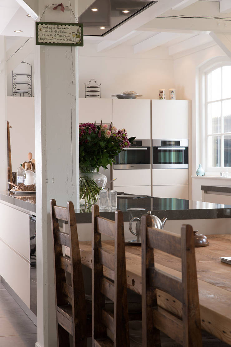 Moderne boerderij keuken: maatwerk keuken boerderij stijl opmaat ...