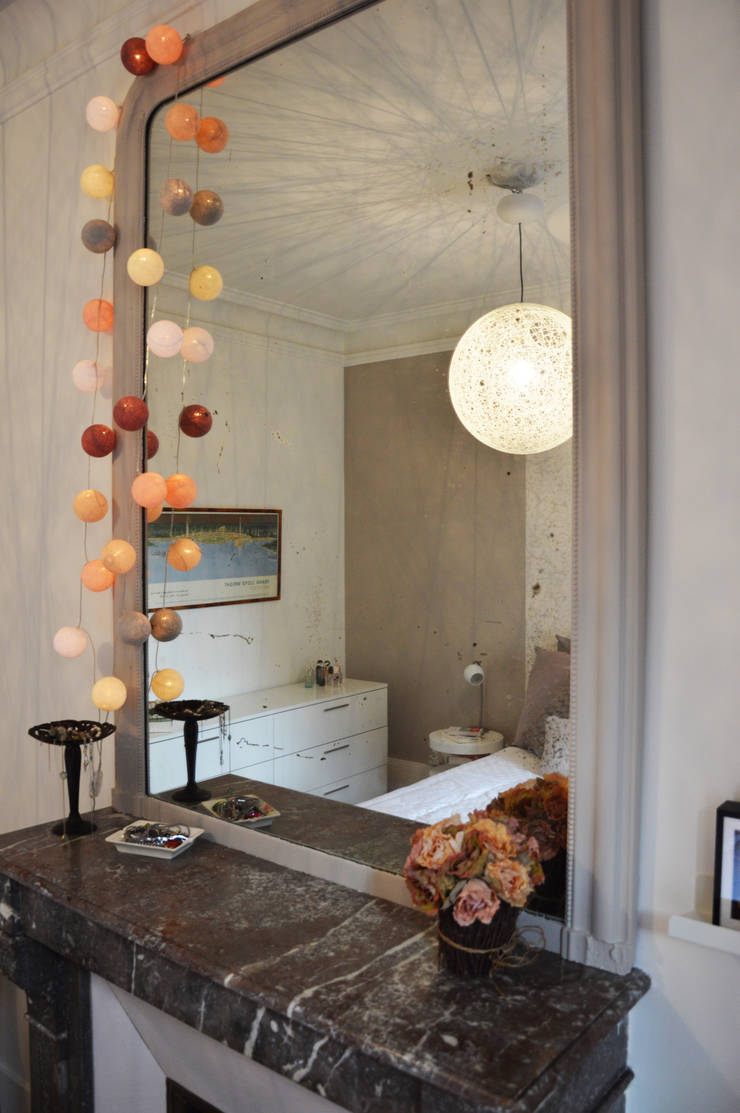 Chambre romantique et design appartement haussmannien par ...