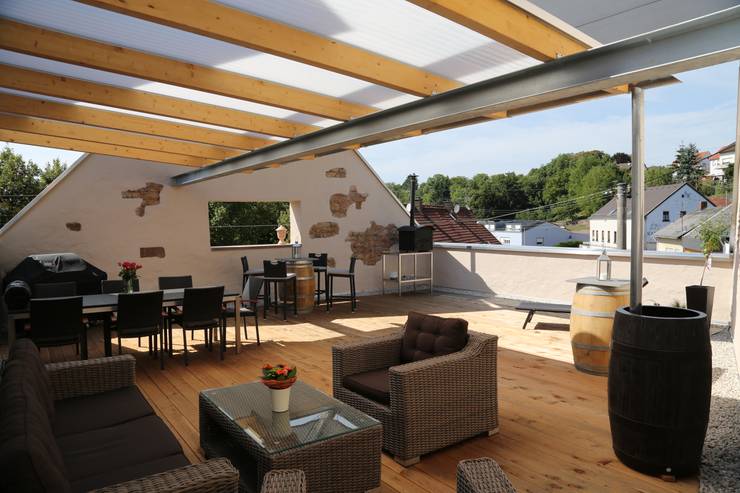 10 überdachte Terrassen zum Wohlfühlen