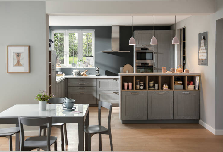 6 wunderschöne landhausküchen Küche grau landhaus