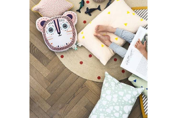 Una alfombra como nueva ¡con pintura!