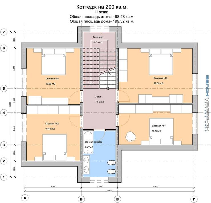 Fachadas y planos de una casa maravillosa