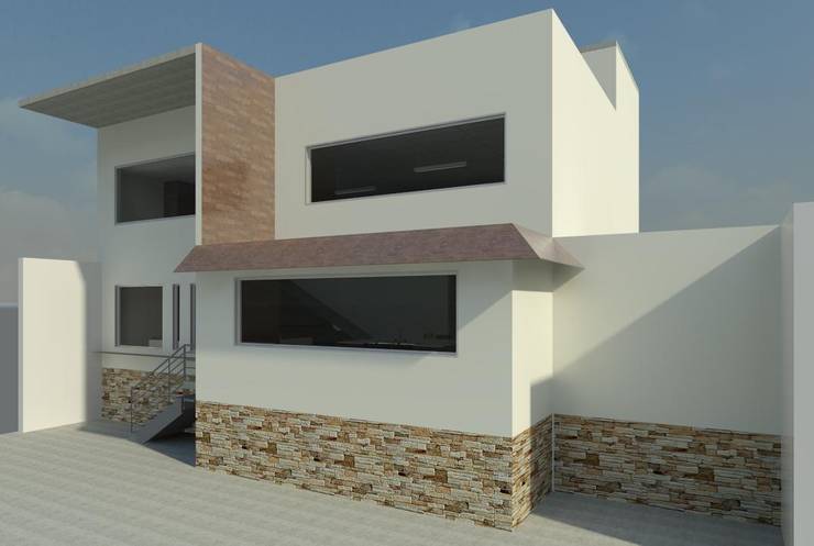 36 fachadas de dos pisos que te darán ideas para diseñar tu casa ideal