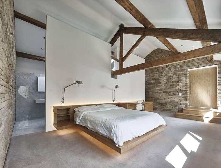 9 minimalistische Schlafzimmer, die dich zum Träumen bringen