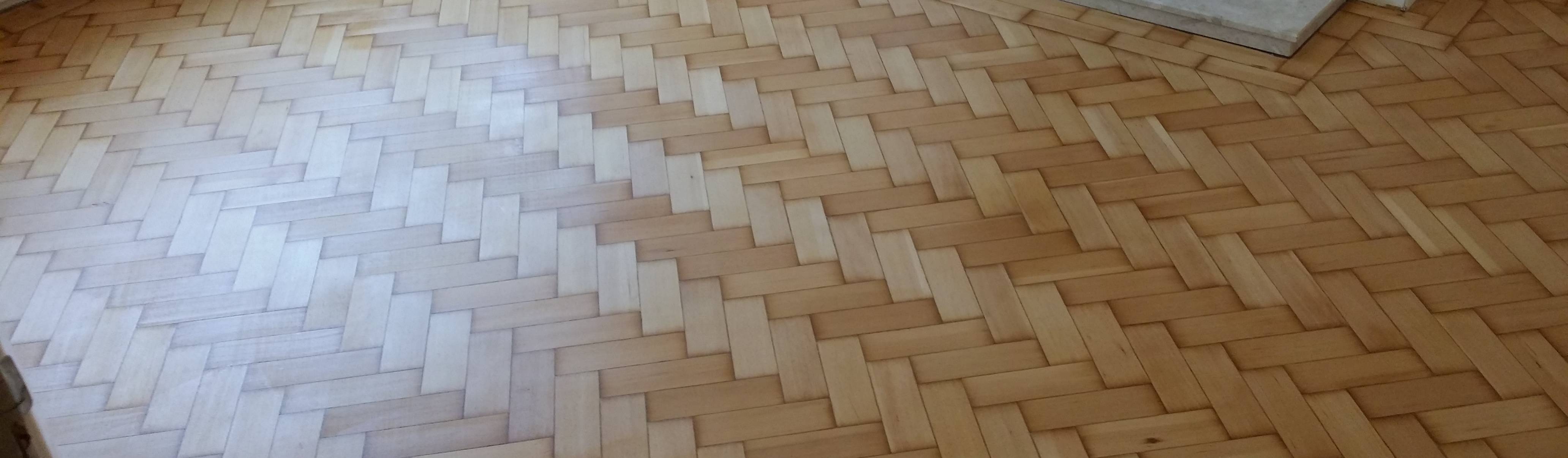 Parquet Floor Restoration - Sanding