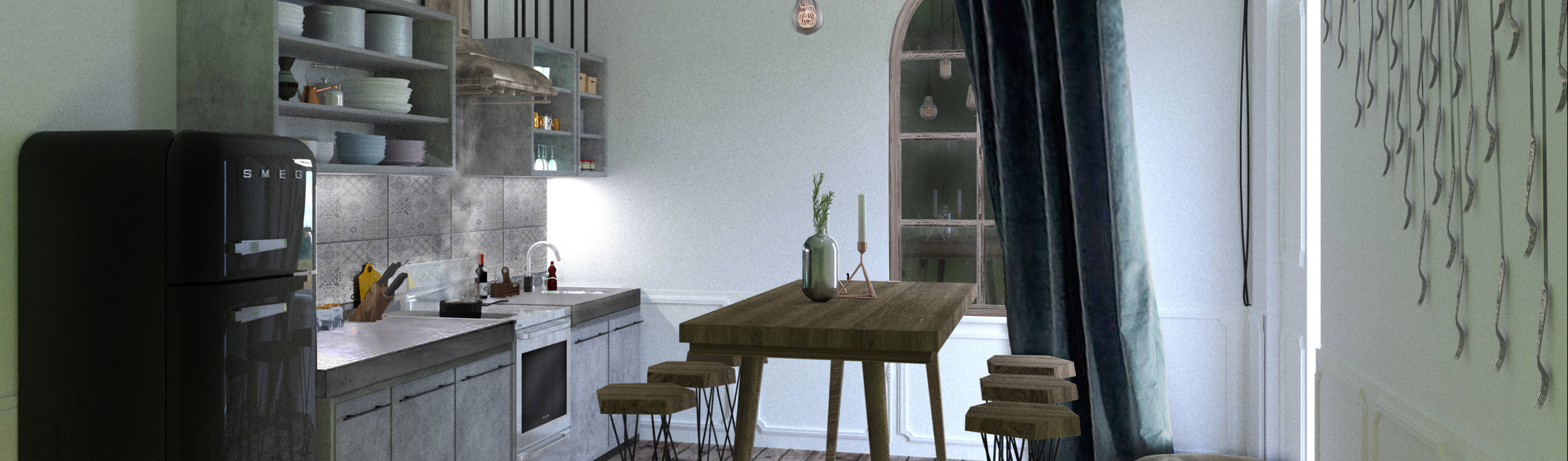 Vertical Garden Cafe Concept By Hexa Design Milano Homify