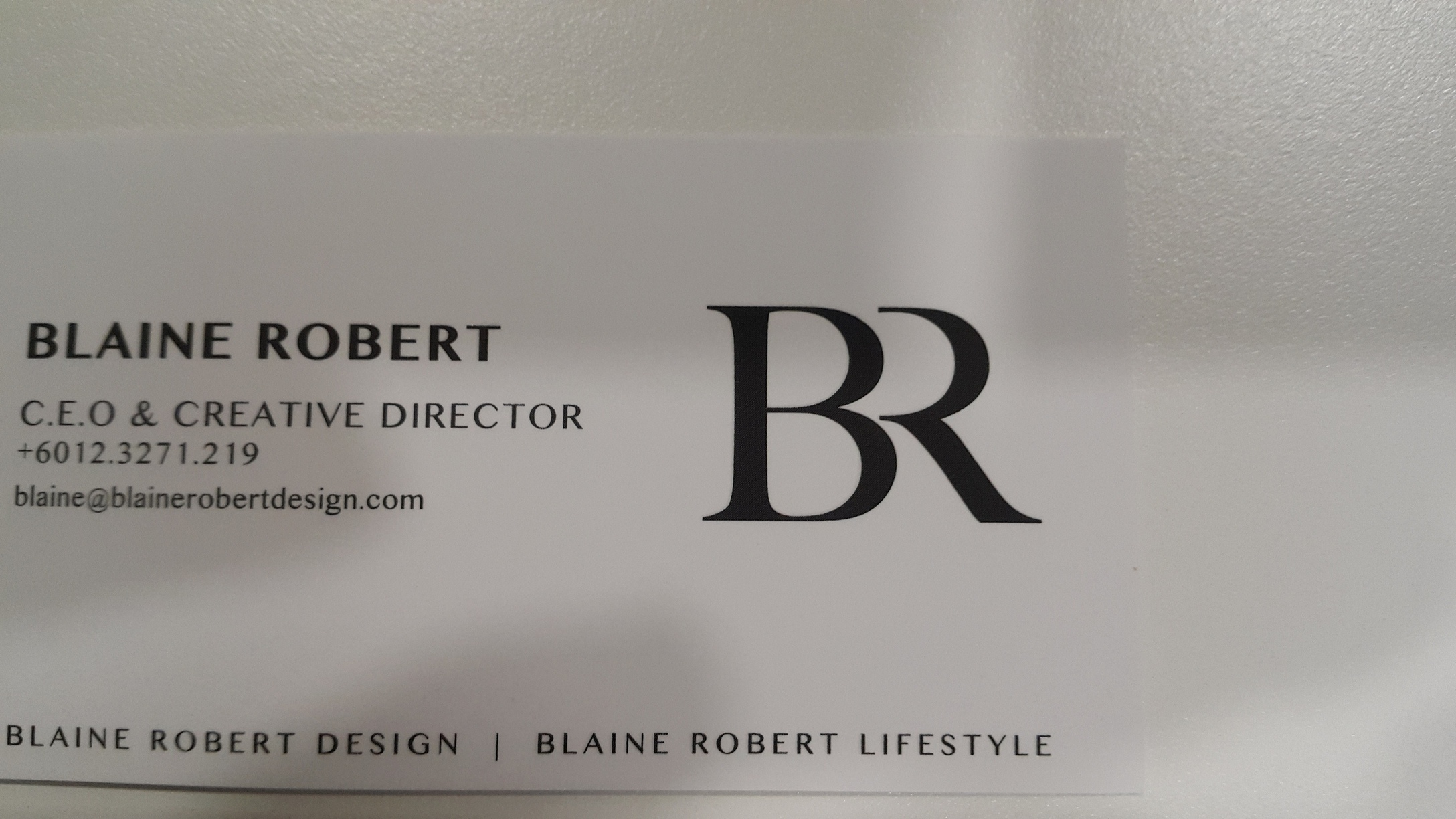 Blaine Robert Design Sdn. Bhd.