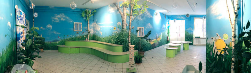 Wandmalerei Innenraumdesign Haus Natur Und Umwelt Von Graffiti