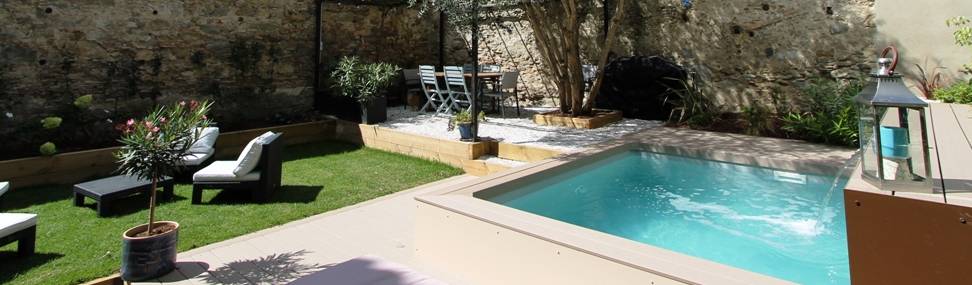 Espace Piscine Beogarden Modele Carro Ambiance Minerale By Beogarden Homify