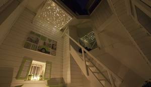 Luxe Badkamer Sterrenhemel plafond verlichting van glasvezel en LED ... Luxe Badkamer Sterrenhemel plafond verlichting van glasvezel en LED ...