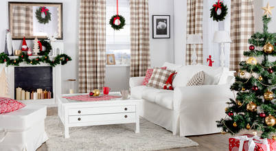 Dekoria Weihnachten im Landhausstil: landhausstil Wohnzimmer von Dekoria GmbH
