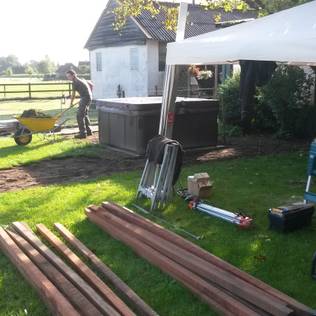 Building a terrace in just 7 steps!