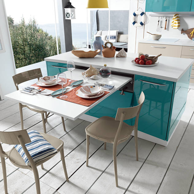 homify KitchenTables & chairs