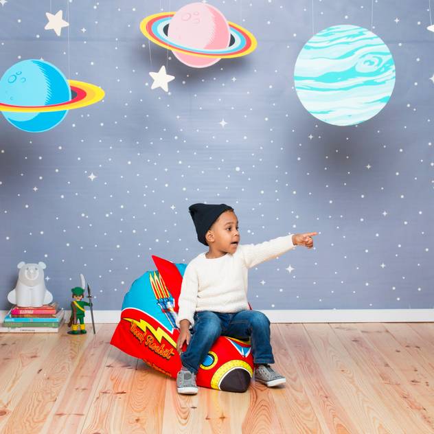 Rocket Kids Bean Bag by Woouf Cuckooland Nursery/kid's roomAccessories & decoration